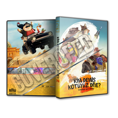 Kim Demiş Kötüyüz Diye 2 - The Bad Guys 2 - 2025 Türkçe Dvd Cover Tasarımı Kim Demiş Kötüyüz Diye 2 - The Bad Guys 2 - 2025 Türkçe Dvd Cover Tasarımı